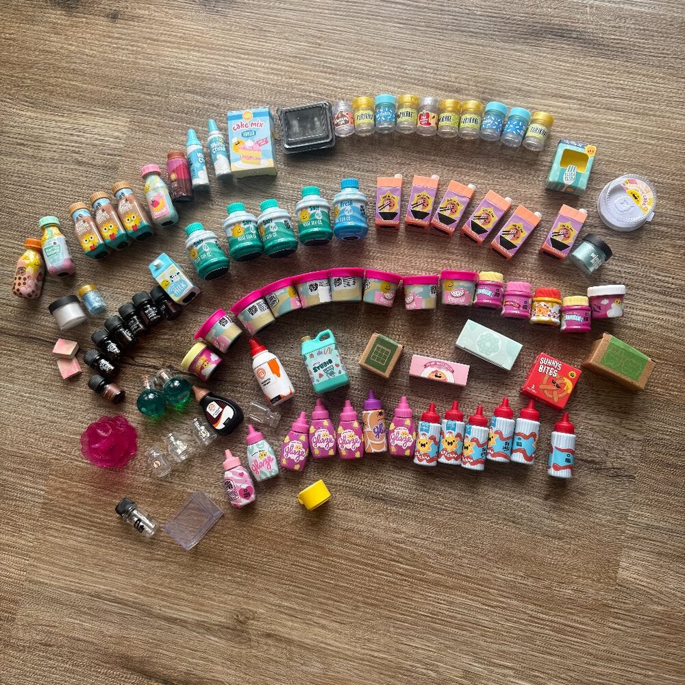 Miniverse Make it Mini HUGE LOT Of Empty Containers NO RESIN